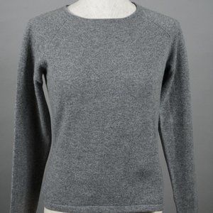 Talbot Grey Cashmere Crew neck Sweater